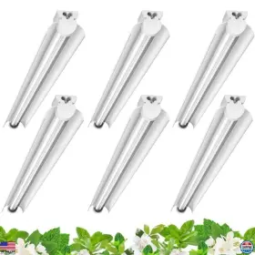 Qi30 Visit The Barrina Store 3ft Led Grow Light Strips 5000k Full Spectrum 180w 6-pack T8 Bulbs