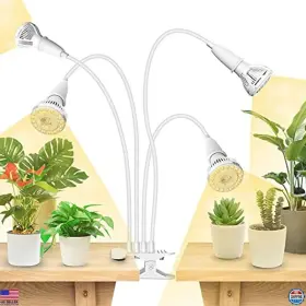 C21gl-ge26-40w Visit The Sansi Store 600w Full Spectrum Led Grow Light Clip-on Gooseneck 40w Power White