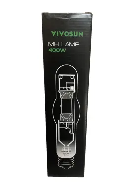302202nj Vivosun Metal Halide Hydroponic Grow Lamp 400 Watts 10 Inch Glass Horticultural