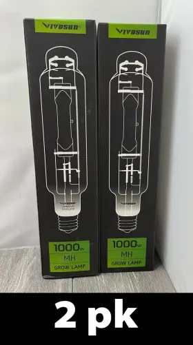 1000w Vivosun 707948018745 2pk Mh E39 Grow Light Bulb Lamp For Vigorous Healthy Plants