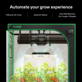 Sgs-se2t6e42a Vivosun Smart Grow System With Aerolight A200se 200w T6 Se #2
