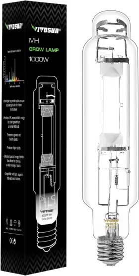 X002ijr3nt Vivosun 1000 Watt Metal Halide Mh Grow Light Bulb-new In Box