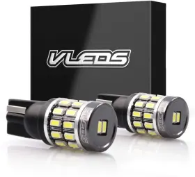 2825 Vleds 194 26 Ho W 5.5k 2 2pcs 180lm 5500k White T10 360 High Output Led Bulb