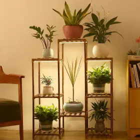 Zwj08-1 Vorigy Plant Stand With Grow Light Shelf Indoor Full Spectrum Led L