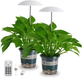 Wgl-hud-06w-2pc Witsanlex Led Grow Lights For Indoor Plants 2 Pack Smart Full Spectrum Usb Small Plant