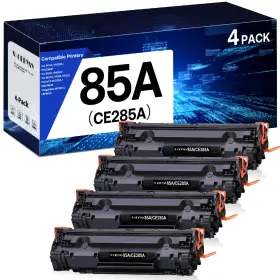 B0cw8r9878 Woebyas Hp 85a Toner Cartridge Compatible For Laserjet Pro P1102w Mfp 4 Pack Black