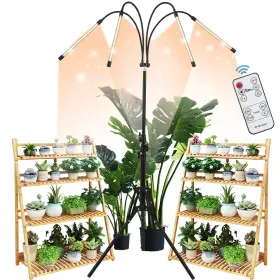 Wtintell 782943303720 Led Plant Grow Light With Stand Full Spectrum For Indoor Plan