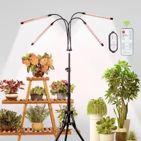 Wtintell Wt-zwdwr-ld-12v Led Grow Lights For Indoor Plants Plant Light With Stand Full Spect