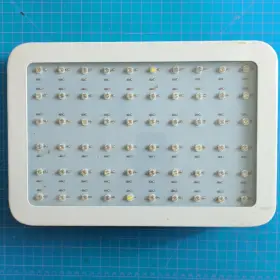 Wyzm Gs151130-0x 60 X 5w Full Spectrum Led Grow Light Panel 100-240v Ac White