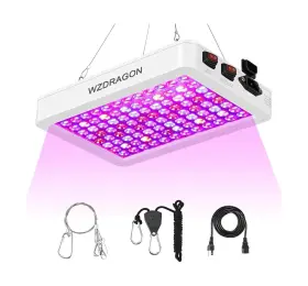 Bw1000 Wzdragon 2024 Upgraded Led Grow Lights Double Chips Full Spectrum For... Fast Ship