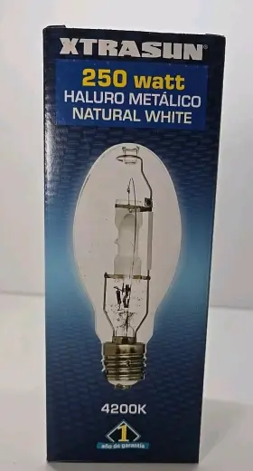 Xtrasun 638104011945 Metal Halide Mh Lamp 250w Natural Light 4200k