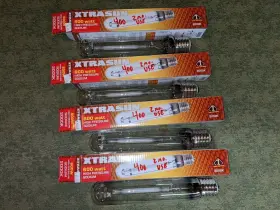 Xtb1020 Xtrasun High Pressure Sodium Hps Lamp - 600w 2000k Set Of 4 #2