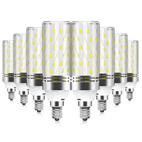 Ygs-tech 610406123496 E12 Led Bulb 6000k Daylight White Light Bulbs 16w 1500lm Corn