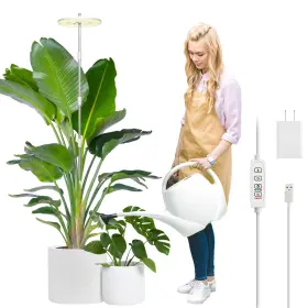 208-aa-621-us Yuymika 63.8 Inch Grow Lights For Indoor Plants Full Spectrum Tall Plant