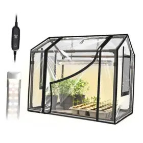 Zhuhai Fuyulijiancai Co. Ltd. Bsi-194 Indoor Greenhouse With Grow Light Mini Eva Tent Yellow -