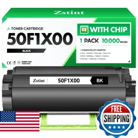 B0f8q5ryng Zstint 50f1x00 Toner Cartridge Black 1-pack Extra High Yield With Chip Replacement For