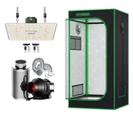 Vivosun 2X2FT Indoor Grow Tent & 100W Update Led Light 4" Inline Duct Fan. Fixed Price $169.57.