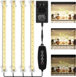 Mosthink Grow Lights For Indoor Plants Full Spectrum, 5500K 4 Packs, White. Fixed Price $35.94.