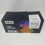 Inkni TN760 2-PK High Yield Black Toner Cartridge-nib-sealed Cartridges. Fixed Price $15.99.