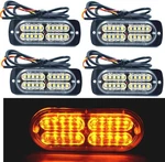 EASE2U 12-24V 20-LED Amber Strobe Light Bar Emergency Hazard Warning. Fixed Price $46.90.