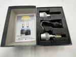 Mega Racer 2 Sided 9005/HB3 Led Headlight Bulb 40 Watt 6000K Diamond White. Fixed Price $24.49.