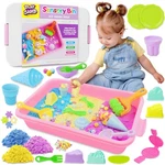 Smilesskiddo Sensory Bin - Baking & Ice Cream Making Set With 3.3LB... Fast Ship. Fixed Price $46.99.