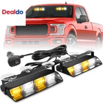 2002L Emergency Dash Strobe Lights: Amber White Safety Lights, Flashing Warning. Fixed Price $34.86.