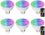 Ftl MR16 Led Changing Light Bulbs With Remote Control,rgb Colored. Fixed Price $45.39.