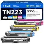 Brother TN223 TN227 Toner Cartridge 4-PACK Compatible MFC-L3770CDW HL-3270CDW. Fixed Price $176.38.