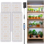 Aumtrly Grow Lights For Seed Starting, 552 Led Full Spectrum Plant 4 Pack. Fixed Price $40.99.