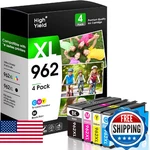 Amazink Ink, Replacement For Cartridges, Works With Officejet. Fixed Price $60.87.