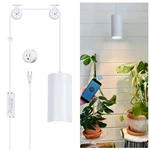 Hmvpl Hanging Grow Light, Plant Lights Full Spectrum With 4000K 40W Cob Bulb,.... Fixed Price $91.61.