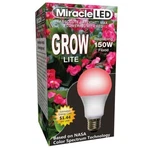 Miracle Led Red Spectrum Indoor Blooming Grow Light Bulb, 12W Replaces 150W. Fixed Price $9.99.