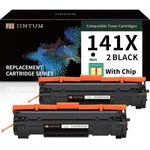 Jintum 141X With Chip Compatible Toner Cartridge Replacement 2-PACK. Fixed Price $39.00.