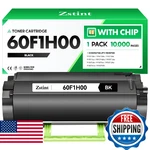 60F1H00 Black Toner Cartridge With Chip 1-PACK Replacement Compatible Lexma. Fixed Price $83.69.