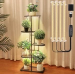 Feekoon Plant Stand Grow Lights Indoor, Shelf Full Sp... Iron - 5TIERS. Fixed Price $62.00.