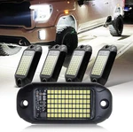 Nicoko 4PODS Pure White 72 Leds Rock Lights,. Fixed Price $65.90.