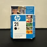 Genuine Hp 21 Black Ink Cartridge For Deskjet D1300 D1400 C9351AN 12/09. Fixed Price $14.99.
