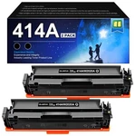 2 Pack Hp 414A Black Toner Cartridge For Color Laserjet Pro Mfp Printers. Fixed Price $127.89.