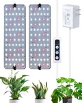 Dommia 20W Ultra-thin Led Grow Light Panel For Indoor Plants, Full Spectrum. Fixed Price $29.03.