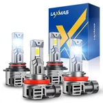 Laxmas 9005 Led Bulbs, 64000LM, 6500K Cool White HB3 H8/H9/H11 Lights.... Fixed Price $40.82.
