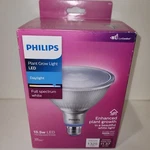 Philips Led Plant Grow PAR38-1325 Lumens-daylight 5000K-15.5W-E26 Base-nib. Fixed Price $15.98.