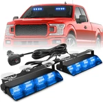 2002L Emergency Dash Strobe Lights: Blue Safety Lights, Flashing Warning Hazard. Fixed Price $39.99.