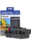 Manneres LC3017XL Ink Cartridge 5-PACK Black Cyan Magenta Yellow For MFC-J5330DW. Fixed Price $28.95.