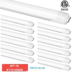 8FT T8 R17D Led Tube Bulbs Rotate 6000K 72W Replace F96T12 Cw Shop Lights. Fixed Price $341.00.