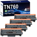 TN760 TN-760 Compatible Toner For Brother TN-730 Cartridge W/chip, High Yield. Fixed Price $83.37.