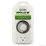 734145 Titan Apollo 10 240V 24HR Analog Timer. Fixed Price $25.00.