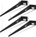 8FT Led Shop Lights, 100/80/60W Cct Selectable, Etl 4 Pack For Commercial Use. Fixed Price $666.99.