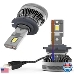 Chopdark D2H Led Bulbs 110W 30000LM Super Bright 12V 6500K Cool White Built-in. Fixed Price $95.98.