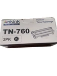 New- Ankink TN760 TN730 Compatible Toner Cartridge (BLACK,2 Pack) Replacement. Fixed Price $11.90.